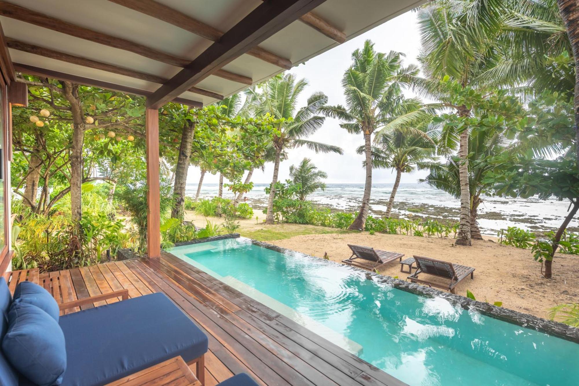 L'Osteria Luxe Beachfront B&B General Luna  Exteriér fotografie